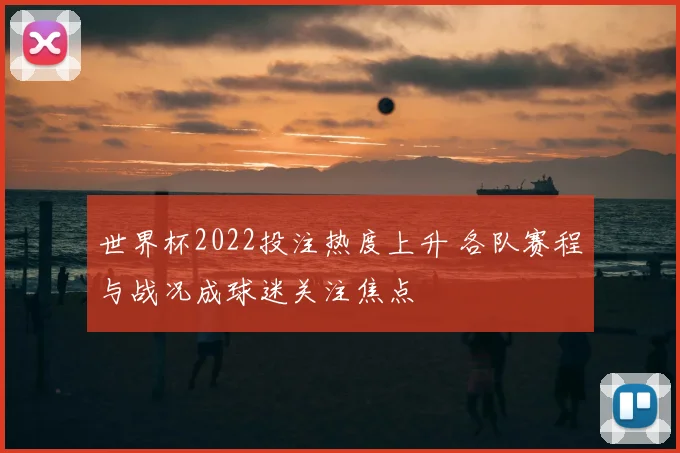 世界杯2022投注热度上升 各队赛程与战况成球迷关注焦点